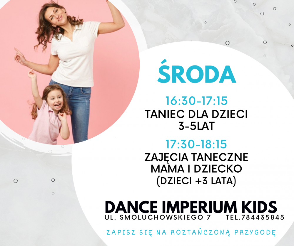 Zajęcia taneczne dla dzieci i mam z dziećmi w Dance Imperium Poznań